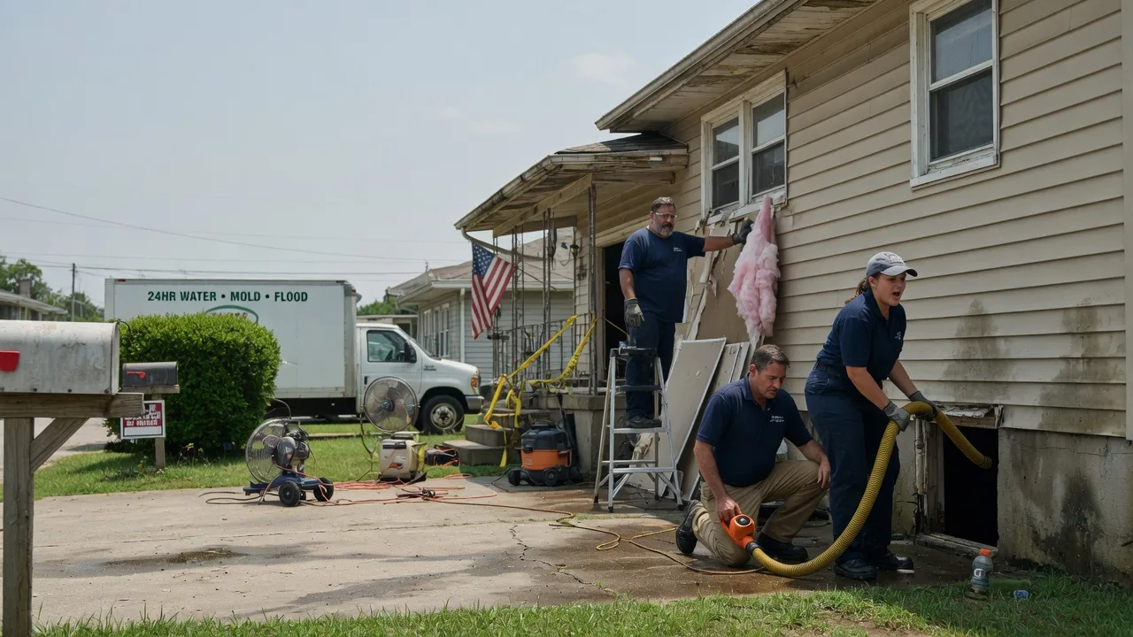 Water Damage Repair in Lyburn, WV near me